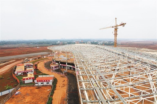 ?？诿捞m國際機(jī)場(chǎng)鋼結(jié)構(gòu)建筑應(yīng)用